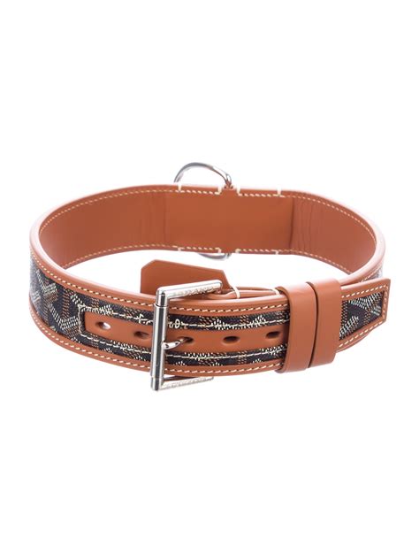 goyard dog collar black|goyard franklin collar.